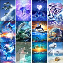Full Square/Round Drill 5D DIY Diamond Painting New Arrivals Animal Dolphin Diamond Embroidery Cross Stitch Kits Home Decor Gift
Full Square/Round Drill 5D DIY Diamond Painting New Arrivals Animal Dolphin Diamond Embroidery Cross Stitch Kits Home Decor Gift