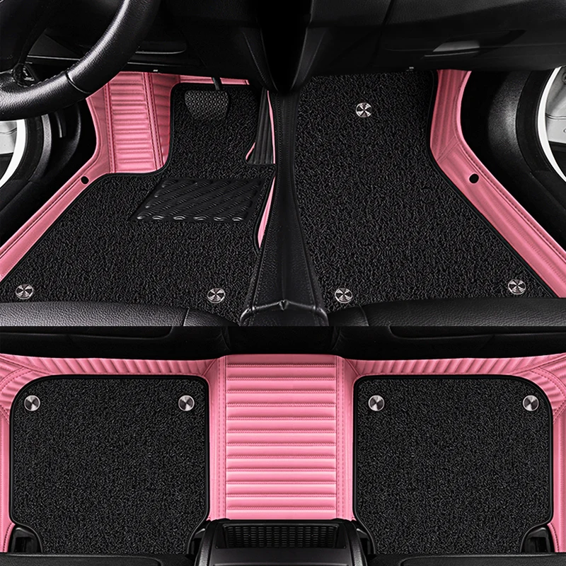 BHUAN Custom Stripe Leather Car Foot Mat for Rolls Royce Ghost Phantom Auto Styling Car-Accessories Automobile Carpet Cover
BHUAN Custom Stripe Leather Car Foot Mat for Rolls Royce Ghost Phantom Auto Styling Car-Accessories Automobile Carpet Cover