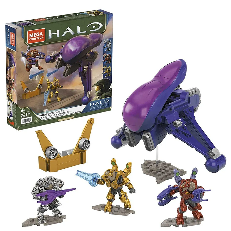 241Pcs Mega Construx Halo Universe ArbiterQuest Assembled Building Blocks Action Figure Anime Model Toy Gift Limited Collection
241Pcs Mega Construx Halo Universe ArbiterQuest Assembled Building Blocks Action Figure Anime Model Toy Gift Limited Collection