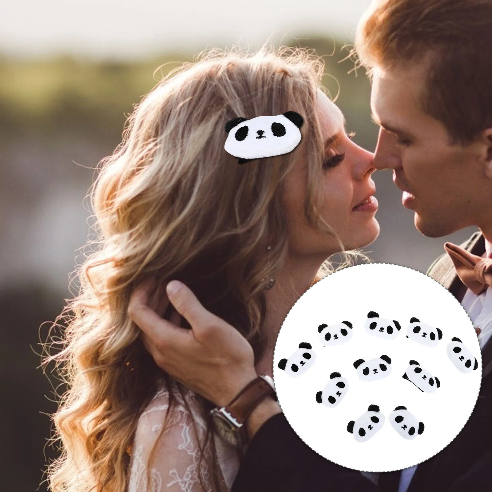10 шт., заколки для волос в виде панды
10 шт., заколки для волос в виде панды