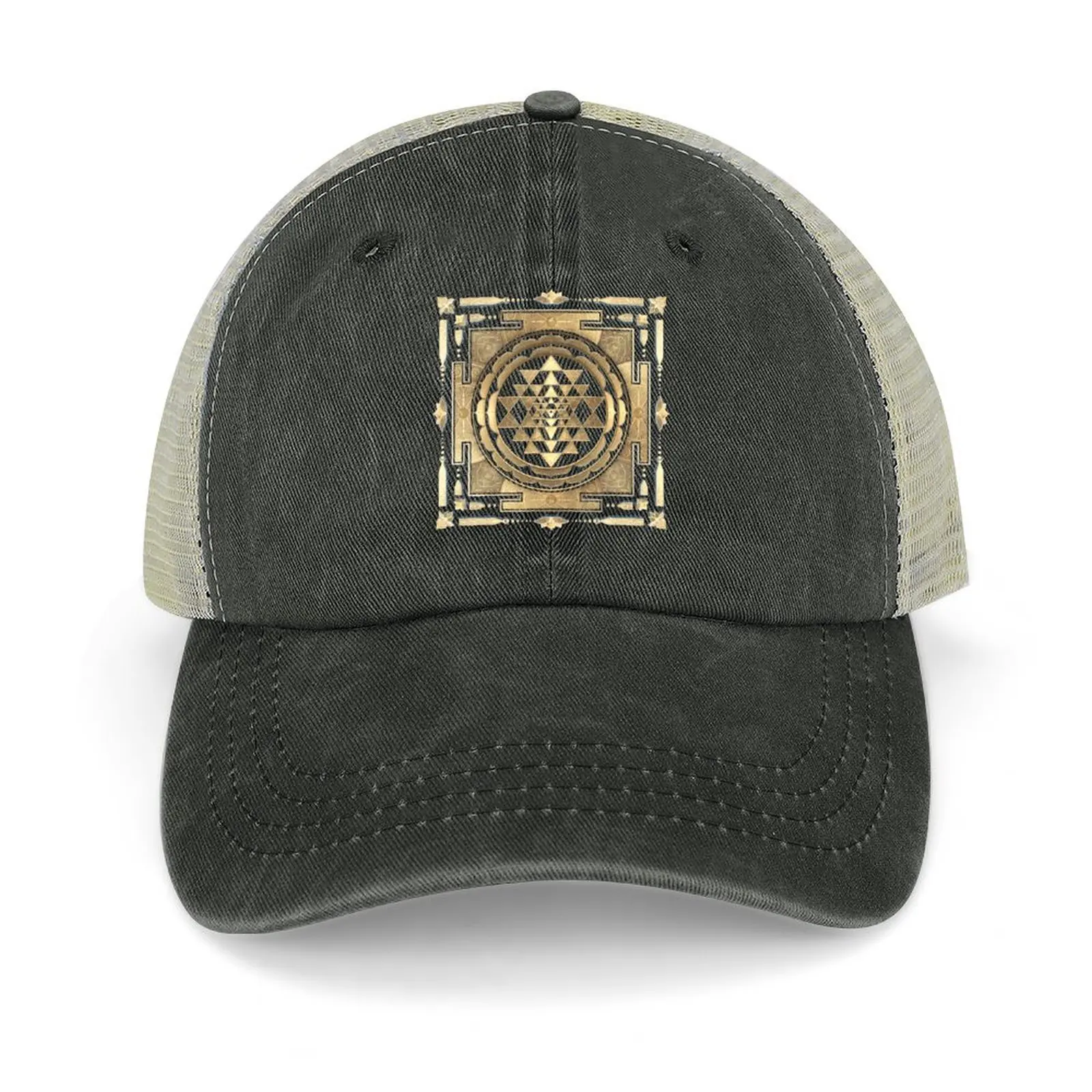 GOLDEN SRI YANTRA (white background) Cowboy Hat Luxury Cap Bobble Hat Sunscreen western Hat Men Hats Women's
GOLDEN SRI YANTRA (white background) Cowboy Hat Luxury Cap Bobble Hat Sunscreen western Hat Men Hats Women's