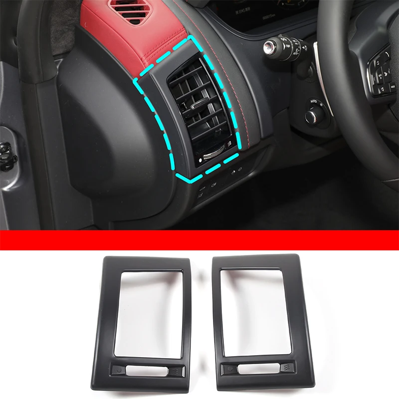 For Jaguar F-TYPE f type 2013 - 2024 Car Center Console Side Air Outlet Decoration Sticker ABS Matt Black Air Outlet Protection
For Jaguar F-TYPE f type 2013 - 2024 Car Center Console Side Air Outlet Decoration Sticker ABS Matt Black Air Outlet Protection