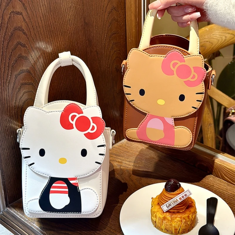 Сумка-тоут Hello Kitty в стиле аниме, милая миниатюрная сумочка через плечо, студенческий и детский подарок на день рождения
Сумка-тоут Hello Kitty в стиле аниме, милая миниатюрная сумочка через плечо, студенческий и детский подарок на день рождения