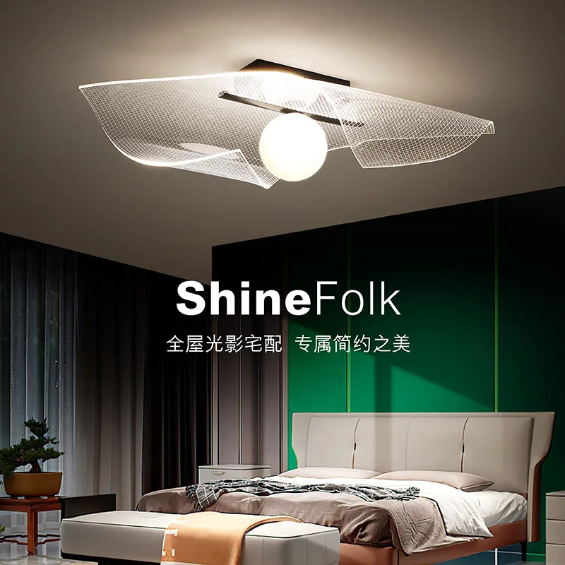 Акриловая потолочная лампа для спальни, современная простая и теплая лампа для комнаты, новая необычная лампа для ресторана.
Акриловая потолочная лампа для спальни, современная простая и теплая лампа для комнаты, новая необычная лампа для ресторана.