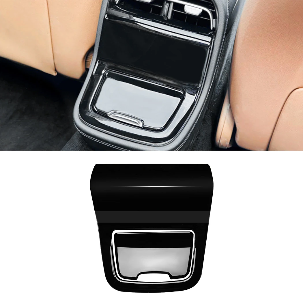 

Автомобильная задняя крышка выпускного отверстия вентиляционного отверстия Автомобильная внутренняя отделка Наклейка ABS выхлопная решетка вентиляционного отверстия для Mercedes-Benz E-Class W214 E260 E300 2024 +