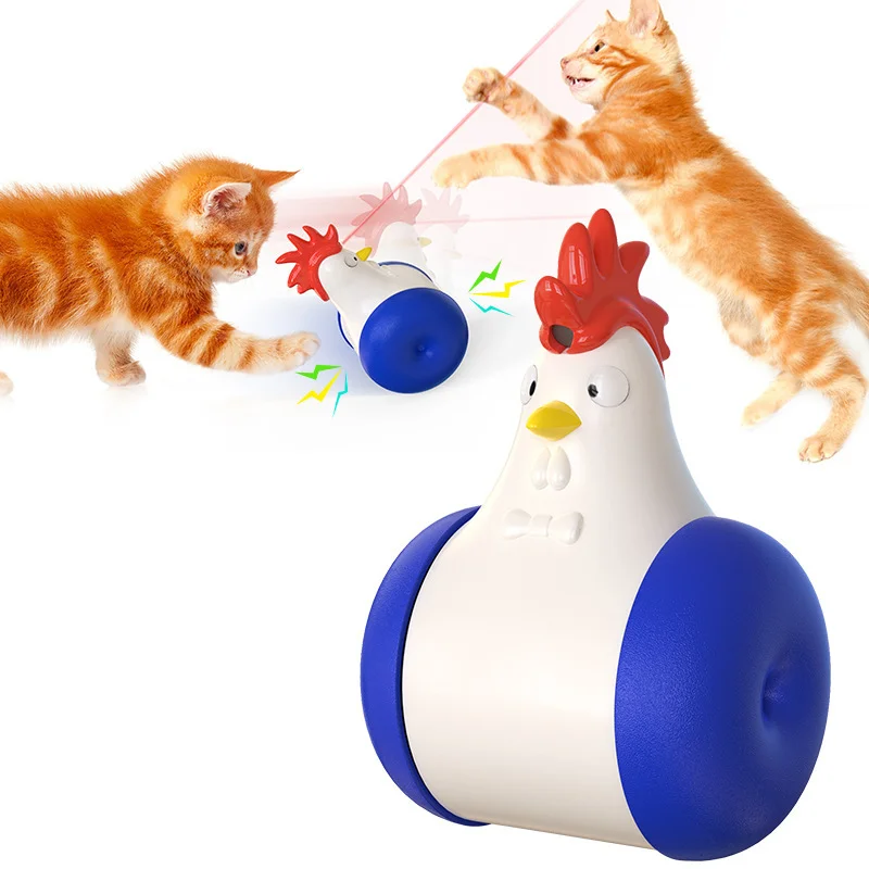 Laser Chicken Cat Toy Self-Entertainment Interactive Infrared Laser Amusing Cat Electric Boring Artifact Pet Interactive Toys
Laser Chicken Cat Toy Self-Entertainment Interactive Infrared Laser Amusing Cat Electric Boring Artifact Pet Interactive Toys