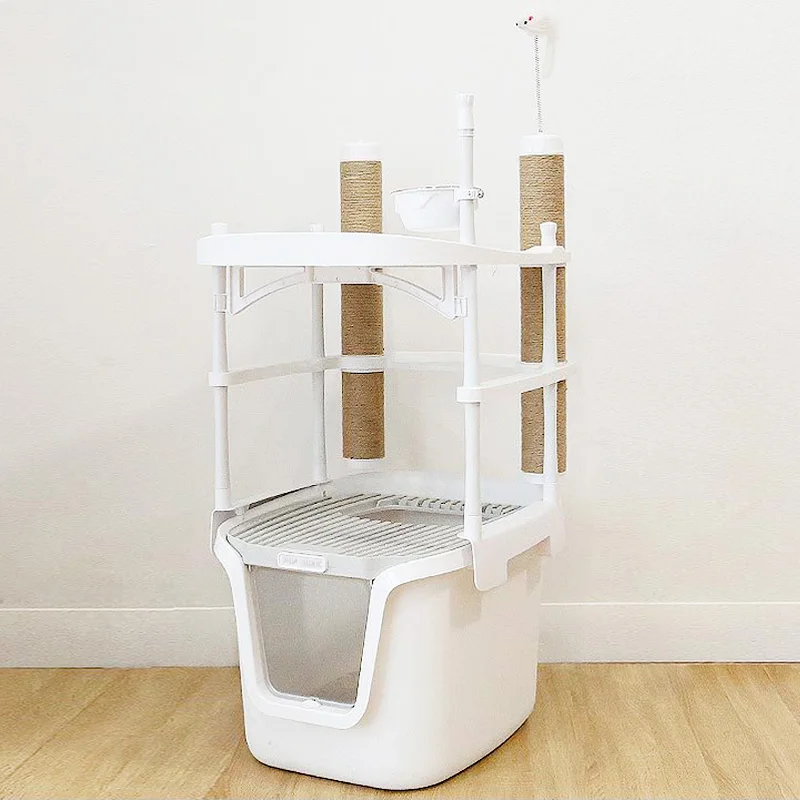SONIC extra large anti desertification cat toilet+sand shovel+cat fishing large toilet room type toilet
SONIC extra large anti desertification cat toilet+sand shovel+cat fishing large toilet room type toilet