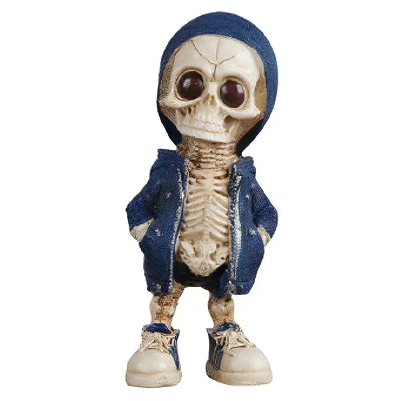 Cool Skeleton Figurines Resin Figurine Sculpture Doll Decor Portable Skull Head Halloween Decoration Home Decor Collectible 
Cool Skeleton Figurines Resin Figurine Sculpture Doll Decor Portable Skull Head Halloween Decoration Home Decor Collectible
