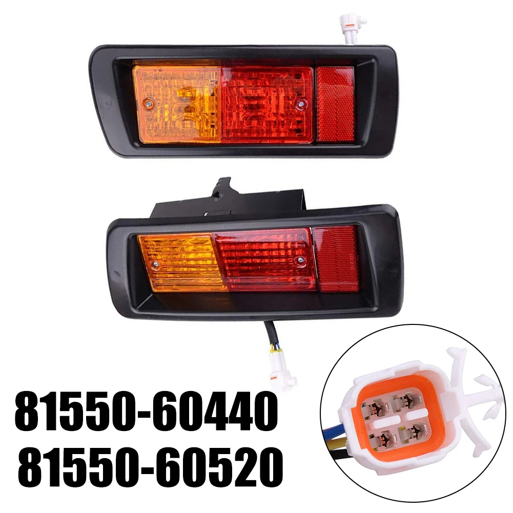 2PCS/Set Vehicle Rear Bumper Lamp Tail Light For Toyota For Land For Cruiser For Prado J90/95 95-03 OEM 81550-60440 81550-60520
2PCS/Set Vehicle Rear Bumper Lamp Tail Light For Toyota For Land For Cruiser For Prado J90/95 95-03 OEM 81550-60440 81550-60520