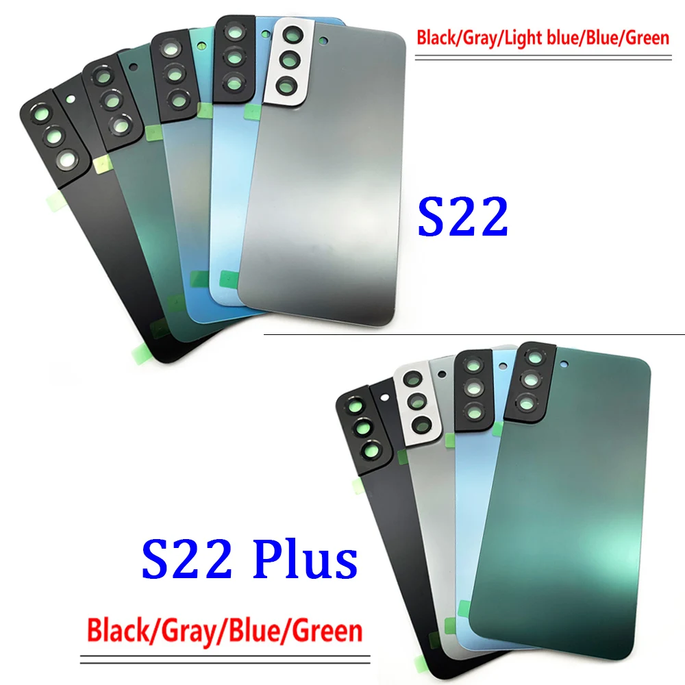 NEW Back Rear Cover For Samsung Galaxy S22 / S22 Plus Battery Door Housing Battery back cover STICKER Adhesive With Camera Lens
NEW Back Rear Cover For Samsung Galaxy S22 / S22 Plus Battery Door Housing Battery back cover STICKER Adhesive With Camera Lens