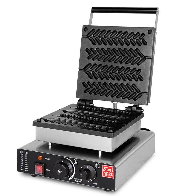 Commercial Stainless Steel Waffle Maker Machine Pine Tree Lolly Baker Electric Non-stick Cooking Surface Waffle Maker Grill
Commercial Stainless Steel Waffle Maker Machine Pine Tree Lolly Baker Electric Non-stick Cooking Surface Waffle Maker Grill