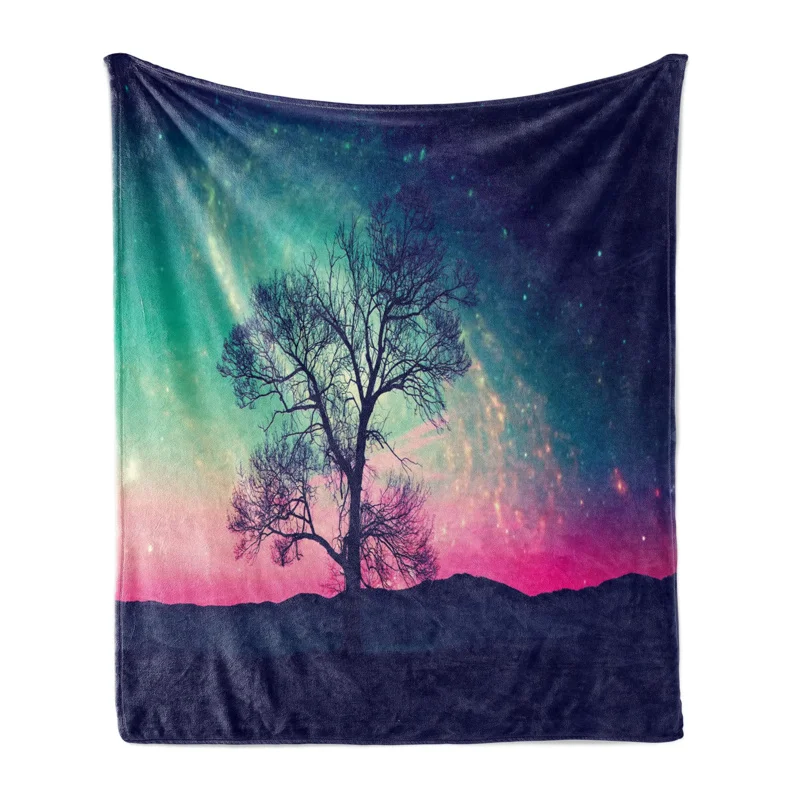 Galaxy Throw Blanket,Vibrant Stars Space Cosmic Lonely Tree Aurora Borealis Flannel Fleece Blanket for Soft Couch Adults Gifts
Galaxy Throw Blanket,Vibrant Stars Space Cosmic Lonely Tree Aurora Borealis Flannel Fleece Blanket for Soft Couch Adults Gifts