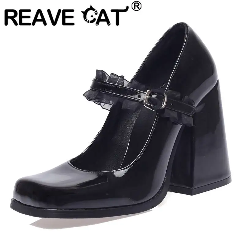 Женские туфли-лодочки reav CAT, с квадратным носком, ремешком на каблуке 9,5 см, кружевные, большого размера, 34-46, S4190
Женские туфли-лодочки reav CAT, с квадратным носком, ремешком на каблуке 9,5 см, кружевные, большого размера, 34-46, S4190