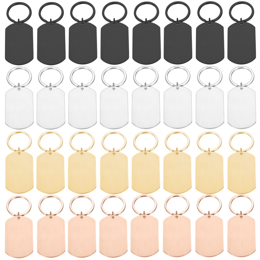10Pcs/Lot Strip Blank Tag 45mm Stainless Steel Keychain for DIY Accessories Custom Logo Name Women's Men's Keychain Wholesale
10Pcs/Lot Strip Blank Tag 45mm Stainless Steel Keychain for DIY Accessories Custom Logo Name Women's Men's Keychain Wholesale