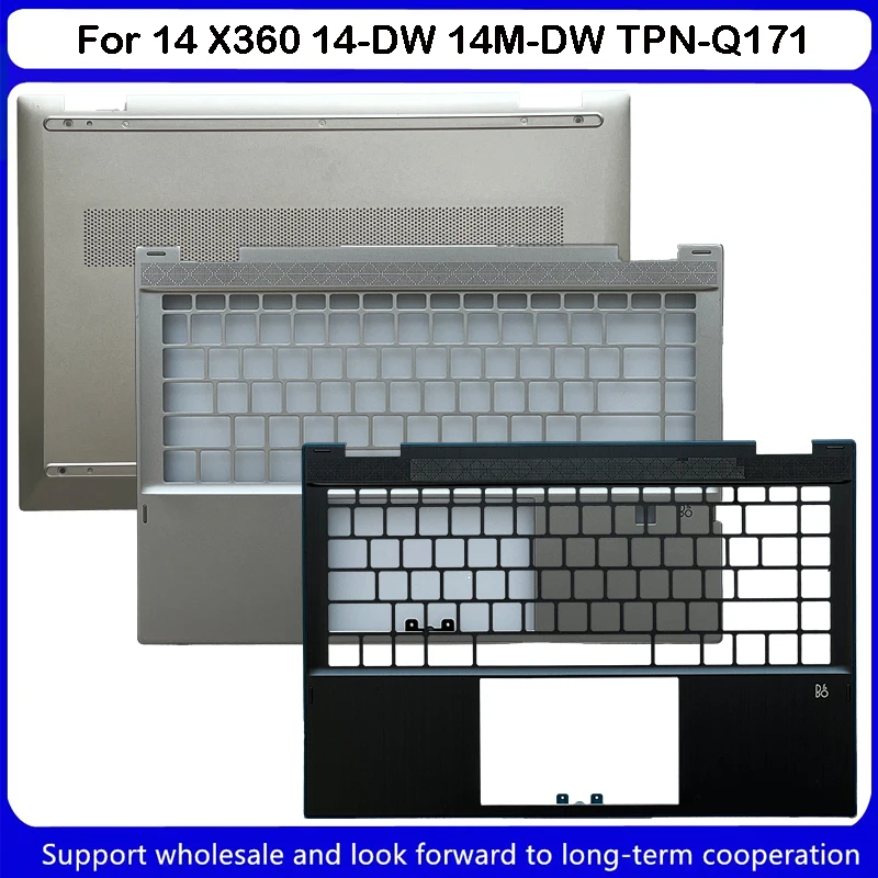 

New For HP 14 X360 14-DW 14M-DW TPN-Q171 laptop bottom case base cover L96487-001