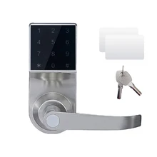 Free Express Smart Electronic Door Lock Touch Screen Keypad Password, Code, Mechanical Key Spring Bolt Keyless JWS003
Free Express Smart Electronic Door Lock Touch Screen Keypad Password, Code, Mechanical Key Spring Bolt Keyless JWS003