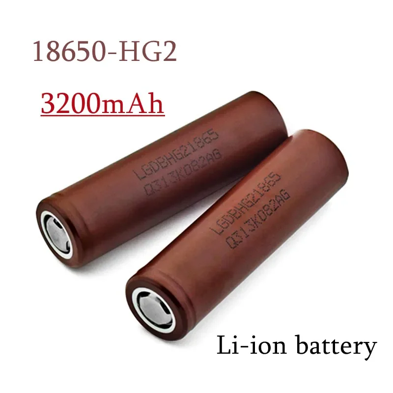 100% New Original HG2 18650 3200mAh Battery 18650 HG2 3.6V Discharge 20A Dedicated For Power Rechargeable Battery
100% New Original HG2 18650 3200mAh Battery 18650 HG2 3.6V Discharge 20A Dedicated For Power Rechargeable Battery
