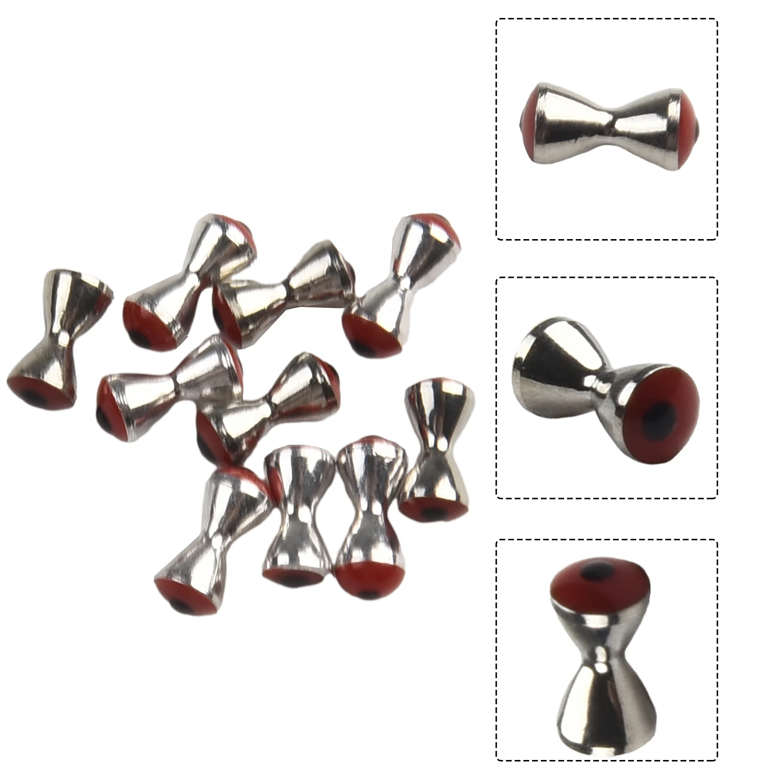 Fishing Baits Tying Materials 3.2mm 4.0mm 4.8mm Dumbbell Shaped Fishing Great Plastic Realistic S-L Functional
Fishing Baits Tying Materials 3.2mm 4.0mm 4.8mm Dumbbell Shaped Fishing Great Plastic Realistic S-L Functional