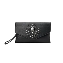 Luxury Designer Envelope Clutch Bag Fashion Rivet Men's Shoulder Bags Personality Skull Print Punk Handbags Business Wallet Male
Luxury Designer Envelope Clutch Bag Fashion Rivet Men's Shoulder Bags Personality Skull Print Punk Handbags Business Wallet Male