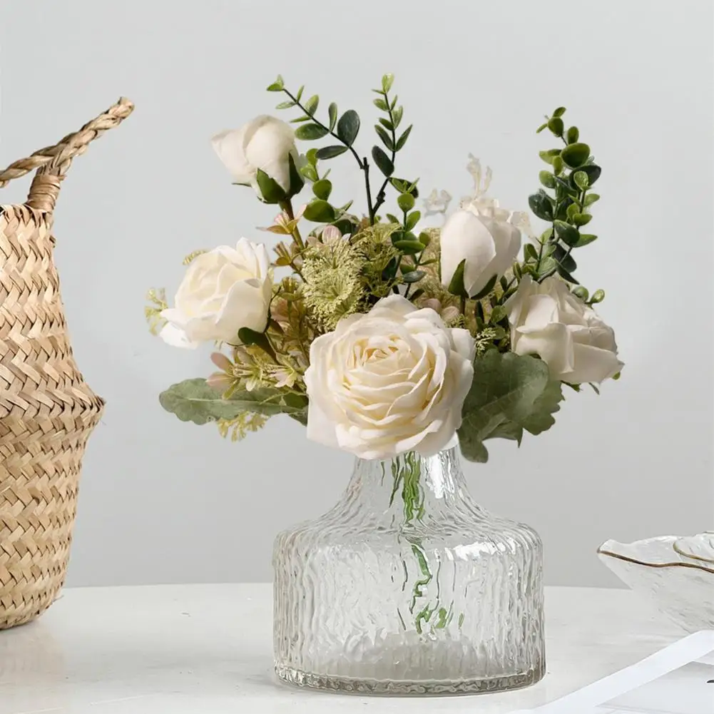 Country Style Farmhouse Decor Versatile Home Decor Accessory Pastoral Style Silk Flower Arrangement White for Bedroom for Home
Country Style Farmhouse Decor Versatile Home Decor Accessory Pastoral Style Silk Flower Arrangement White for Bedroom for Home