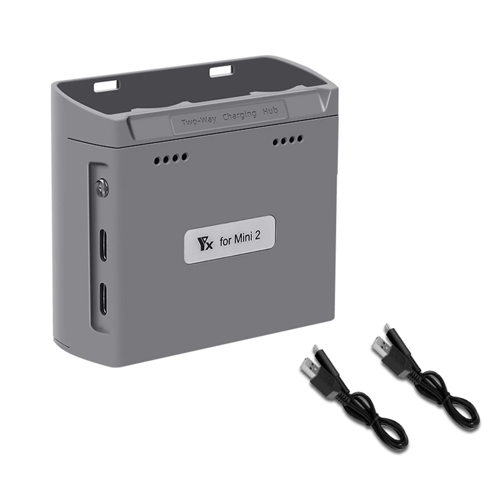 

Зарядное устройство для аккумуляторов Mini 2/Mini SE, двухсторонний зарядный концентратор для аккумуляторов дрона, зарядное устройство с USB для аксессуаров DJI Mini 2/Mini SE, A