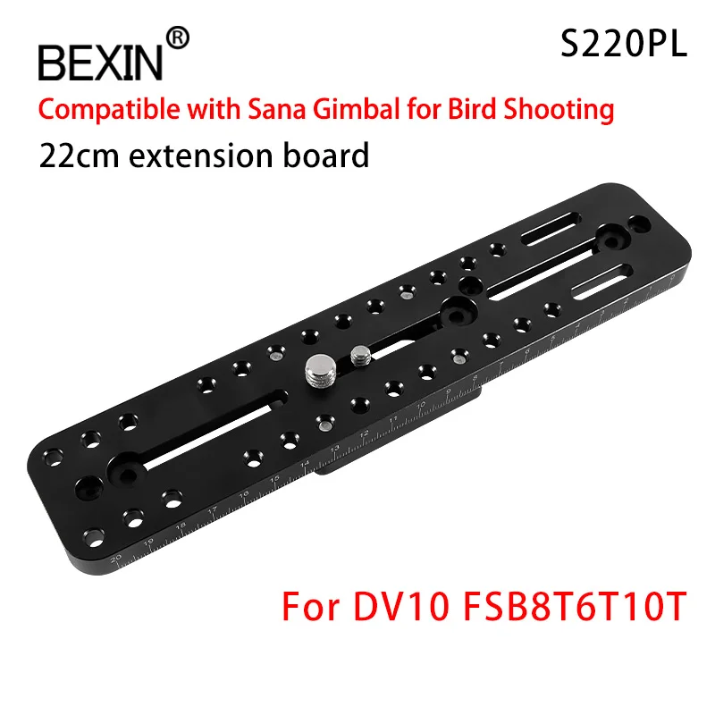 Suitable for Sana/Sand Bird Gimbal Tripod Quick Release Board SLR Camera Photography Bird Special Quick Release Doard Accessorie
Suitable for Sana/Sand Bird Gimbal Tripod Quick Release Board SLR Camera Photography Bird Special Quick Release Doard Accessorie