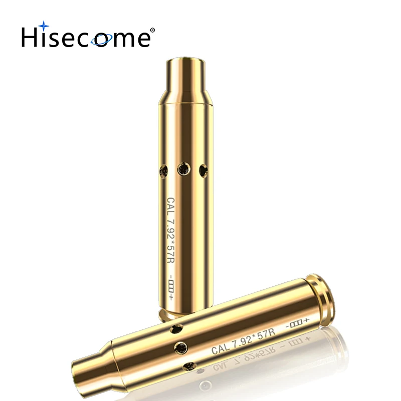 

Tactical Laser Bore Sight 7.92x57 Red Dot Brass Bullet for Aiming Shooting Calibration Adjustment Pistol Airsoft Gun Acessories