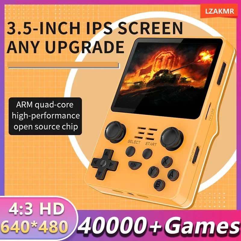 

NEW Upgrades Retro Portable Handheld Game Console Open Source System 3.5” IPS Screen 640*480 70000+Games For PSP Rocker Arcade