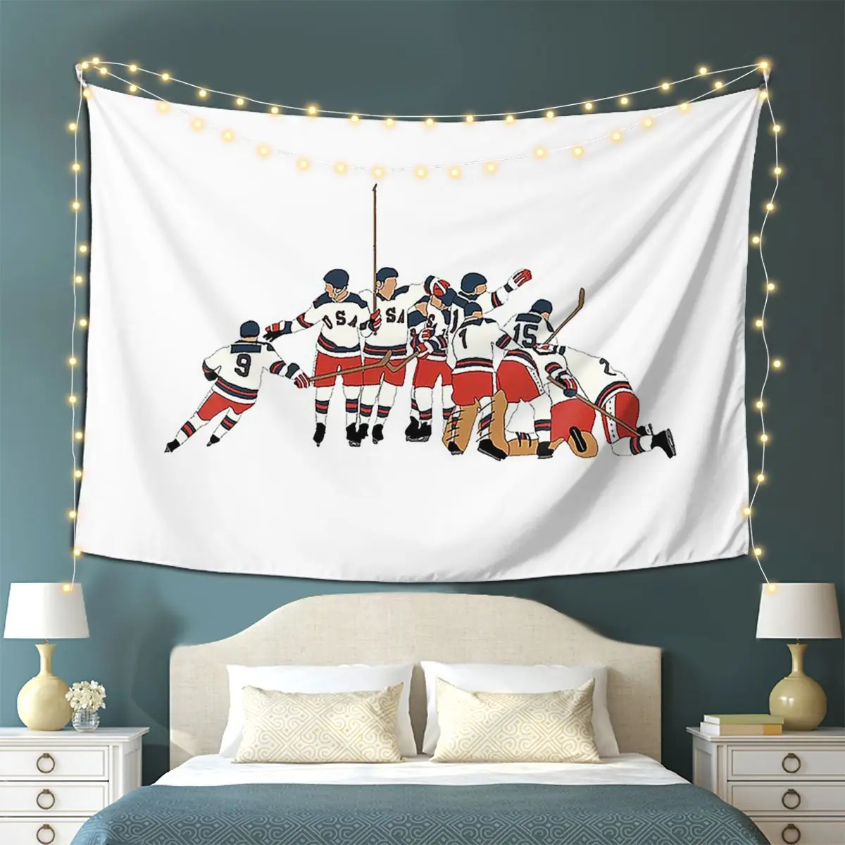 Miracle On Ice Tapestry Decoration Art Aesthetic Tapestries for Living Room Bedroom Decor Home Hippie Wall Cloth Wall Hanging
Miracle On Ice Tapestry Decoration Art Aesthetic Tapestries for Living Room Bedroom Decor Home Hippie Wall Cloth Wall Hanging