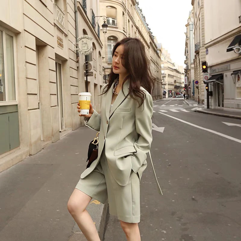 2023 Spring Summer New Suit Set Women's Style Fashion Summer Fashionable Shorts Suit Two Piece Set
2023 Spring Summer New Suit Set Women's Style Fashion Summer Fashionable Shorts Suit Two Piece Set