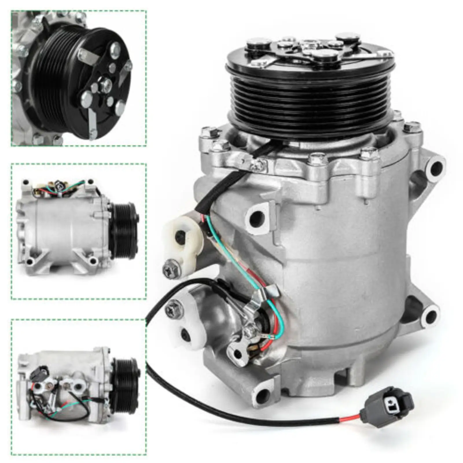 

Air Conditioner A/C Air Compressor with Clutch for 2002-2006 Honda CR-V 2.4L CO 10663AC Car Accessories