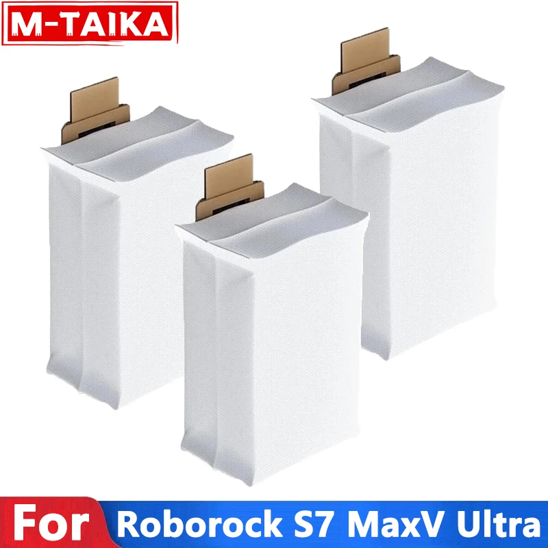 3pcs Dust Bag For Xiaomi Roborock S7 MaxV Plus Ultra S7+ Robot Vacuum Cleaner Accessories Original
3pcs Dust Bag For Xiaomi Roborock S7 MaxV Plus Ultra S7+ Robot Vacuum Cleaner Accessories Original