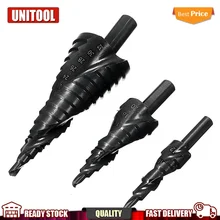 3PCS 4-32MM HSS Cobalt Step Drill Bit Set Nitrogen High Speed Steel Spiral For Metal Cone Triangle Shank Hole Cutter
3PCS 4-32MM HSS Cobalt Step Drill Bit Set Nitrogen High Speed Steel Spiral For Metal Cone Triangle Shank Hole Cutter