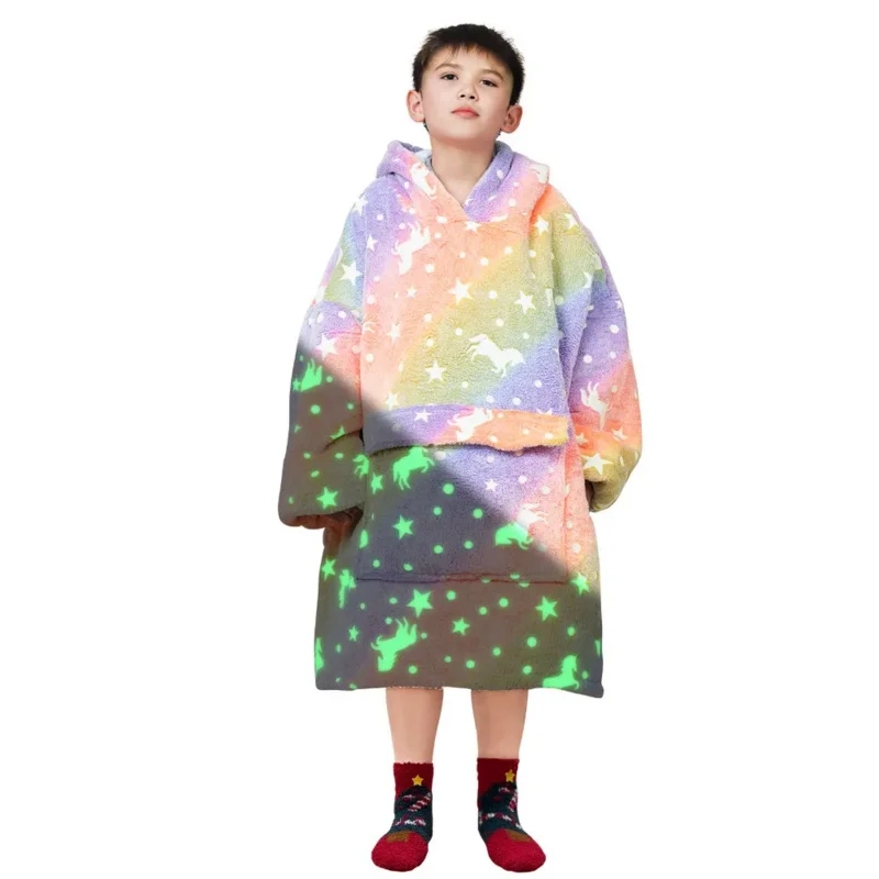 Oversized Blanket Hoodie for Kids Family Halloween Costumes Thick Sherpa Fleece Teenage Kids Sweatshirts Boy Girl
Oversized Blanket Hoodie for Kids Family Halloween Costumes Thick Sherpa Fleece Teenage Kids Sweatshirts Boy Girl