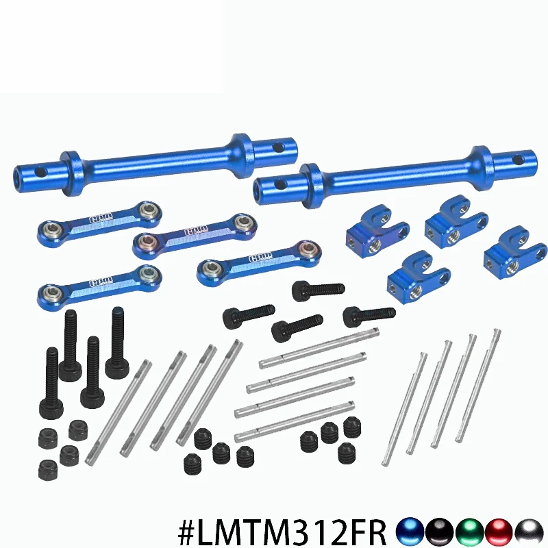 

Aluminum 7075 Quick Release Front & Rear Sway Bar Set For LOSI 1/18 Mini LMT 4X4 Brushed Monster Truck RTR-LOS01026
