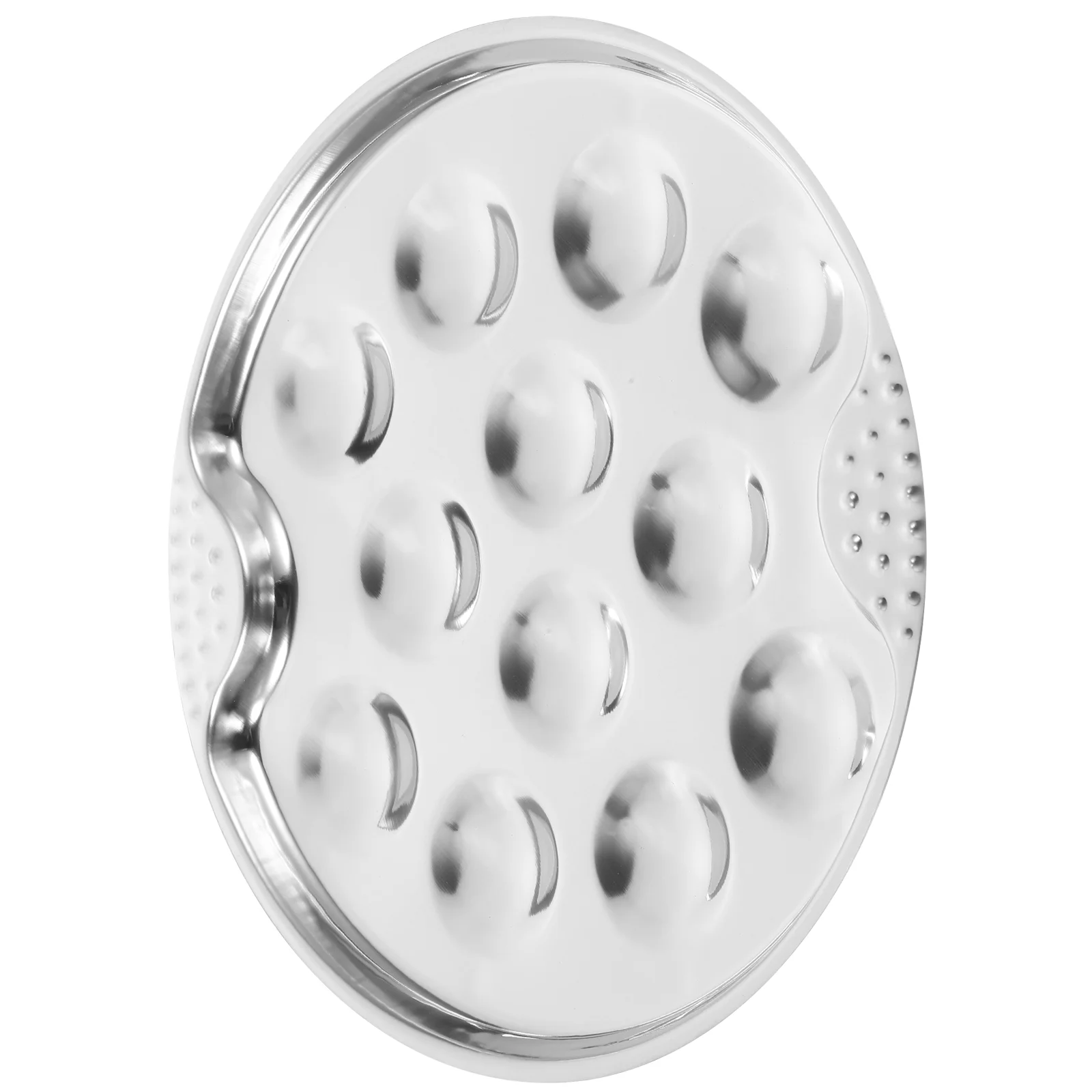 12 Holes Stainless Steel Escargot Dish Serving Pan Snail Mushroom Plate Escargot Tableware Metal Seafood Serving Tool for Home
12 Holes Stainless Steel Escargot Dish Serving Pan Snail Mushroom Plate Escargot Tableware Metal Seafood Serving Tool for Home