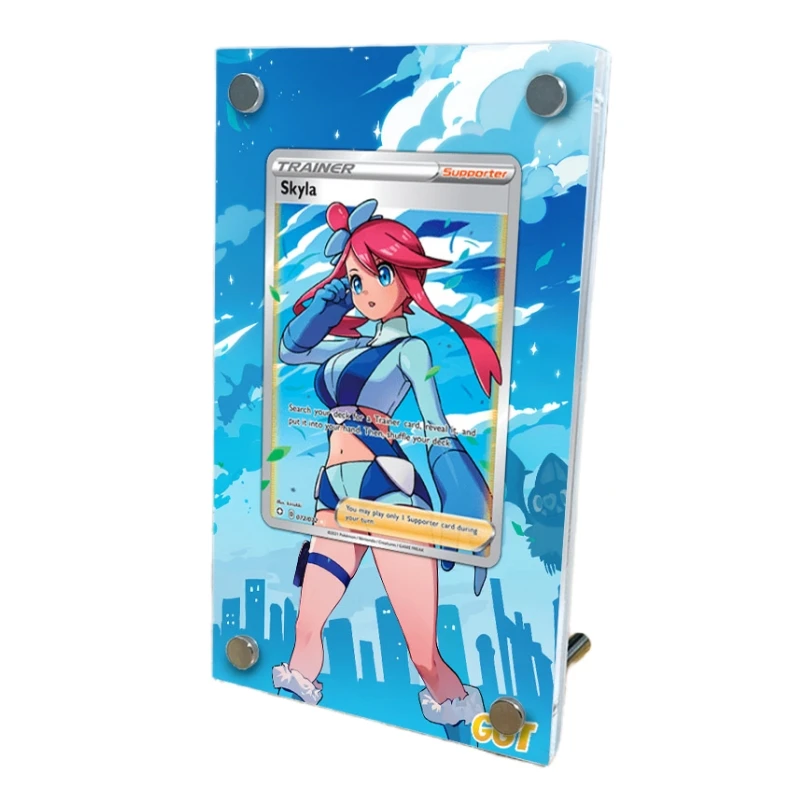 PTCG Pokemon Animation Characters Trainer Skyla Extended Painting Acrylic Card Bricks Anime Classics Game Collection Toy Gift
PTCG Pokemon Animation Characters Trainer Skyla Extended Painting Acrylic Card Bricks Anime Classics Game Collection Toy Gift