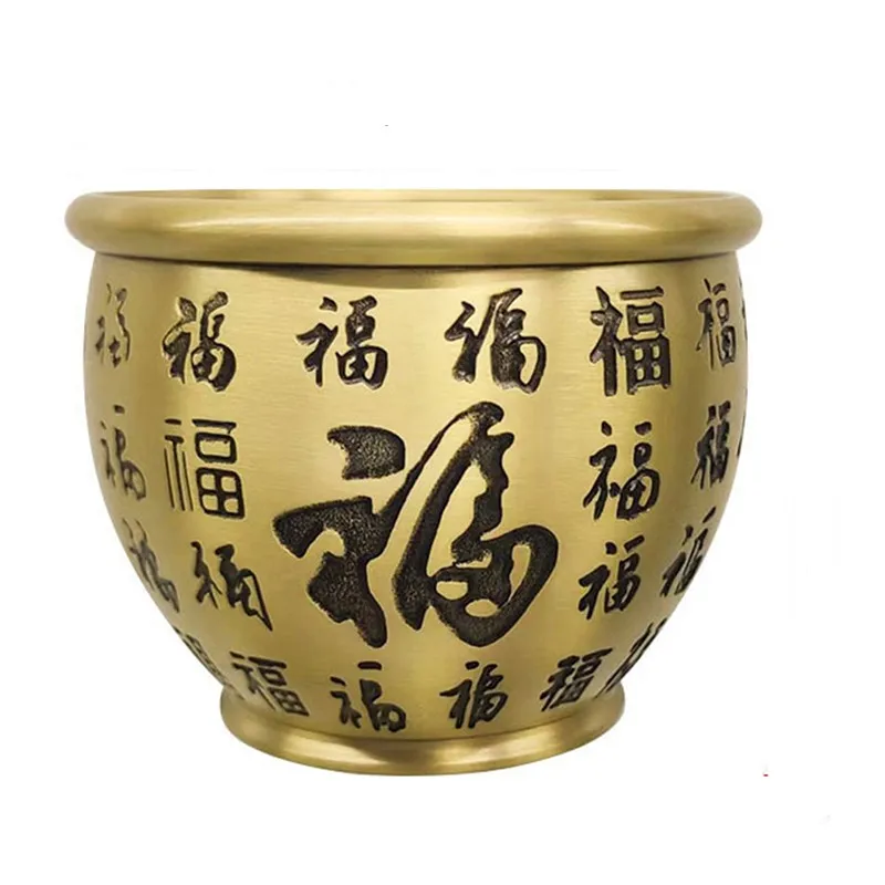 1PC Feng Shui LUCKY Fortune Wealth Pure Brass Cornucopia Baifu Rice Cylinder Desktop Small Ornament Ashtray Decor Gift Home Cup
1PC Feng Shui LUCKY Fortune Wealth Pure Brass Cornucopia Baifu Rice Cylinder Desktop Small Ornament Ashtray Decor Gift Home Cup