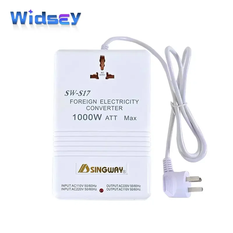 2500W 110V To 220V Power Transformer 220V To 100V Mutualism Power Plug 1000W 1500W Bidirectional Transformer Universal Socket
2500W 110V To 220V Power Transformer 220V To 100V Mutualism Power Plug 1000W 1500W Bidirectional Transformer Universal Socket