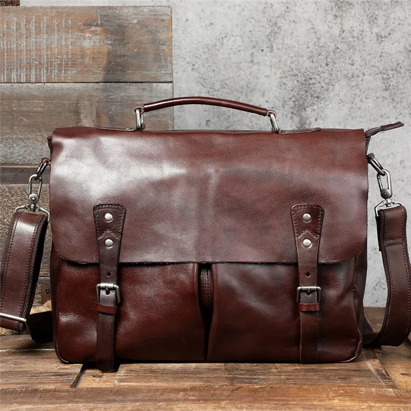 Fashion high-quality genuine leather men's briefcase business natural real cowhide handbag luxury business laptop messenger bags
Fashion high-quality genuine leather men's briefcase business natural real cowhide handbag luxury business laptop messenger bags