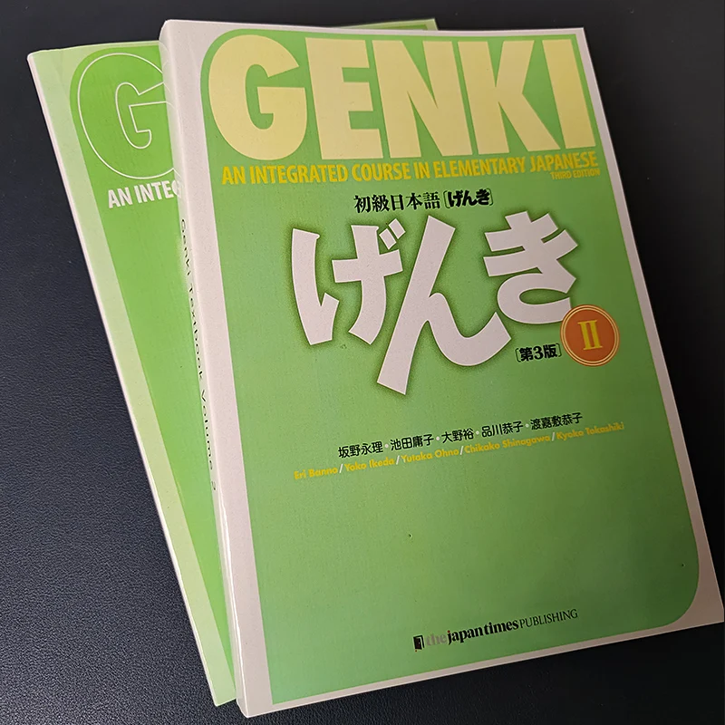 

Genki I II Textbook Workbook answer Japanese Book Elementary Comprehensive 3rd Edition Course Learn Japanese & english Books