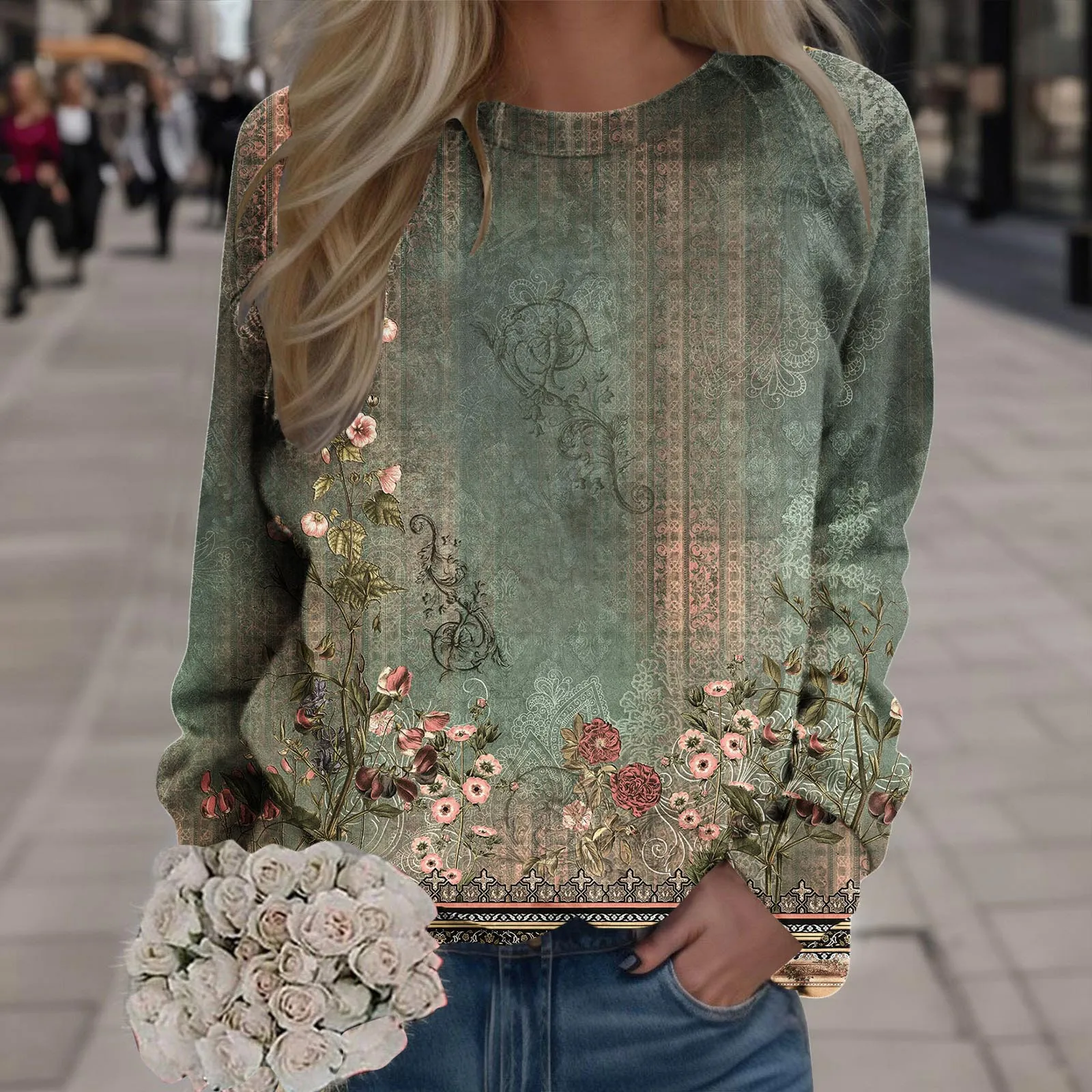 Модный свитшот с принтом для женщин, новинка 2023, уличная одежда большого размера, женская одежда в стиле хип-хоп для девочек, осенний спортивный костюм, рубашка, верхняя одежда, топы
Модный свитшот с принтом для женщин, новинка 2023, уличная одежда большого размера, женская одежда в стиле хип-хоп для девочек, осенний спортивный костюм, рубашка, верхняя одежда, топы