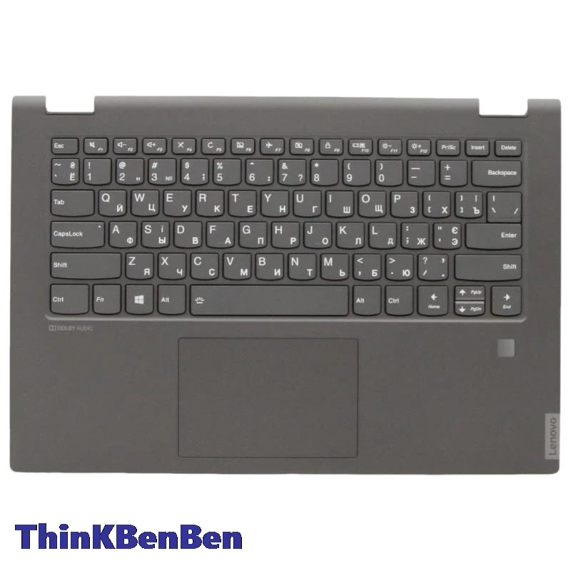 

UKR Ukrainian Backlit Keyboard BK PL Upper Case Palmrest Shell FPR Cover For Lenovo Ideapad Flex C340 14 API IWL IML 5CB0S17348