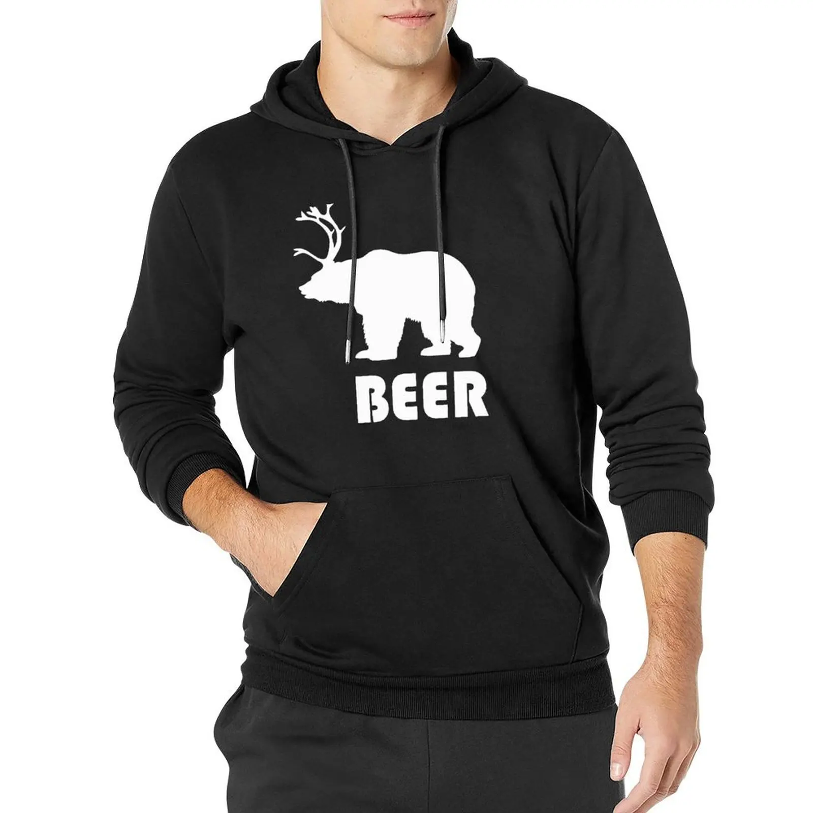 Beer Bear White Essentials Hoodies Autumn Animal Print Outerwear Sweatshirts Men Kawaii Printed Oversized Pullover Hoodie
Beer Bear White Essentials Hoodies Autumn Animal Print Outerwear Sweatshirts Men Kawaii Printed Oversized Pullover Hoodie