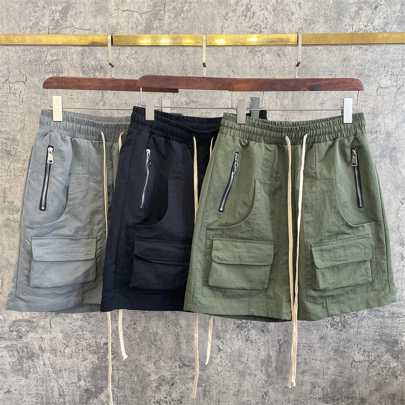 Summer Oversized Zipper Multi-pocket Functional Cargo Shorts High Street Fashionable Five-point Men's Overalls Straight Baggy
Summer Oversized Zipper Multi-pocket Functional Cargo Shorts High Street Fashionable Five-point Men's Overalls Straight Baggy