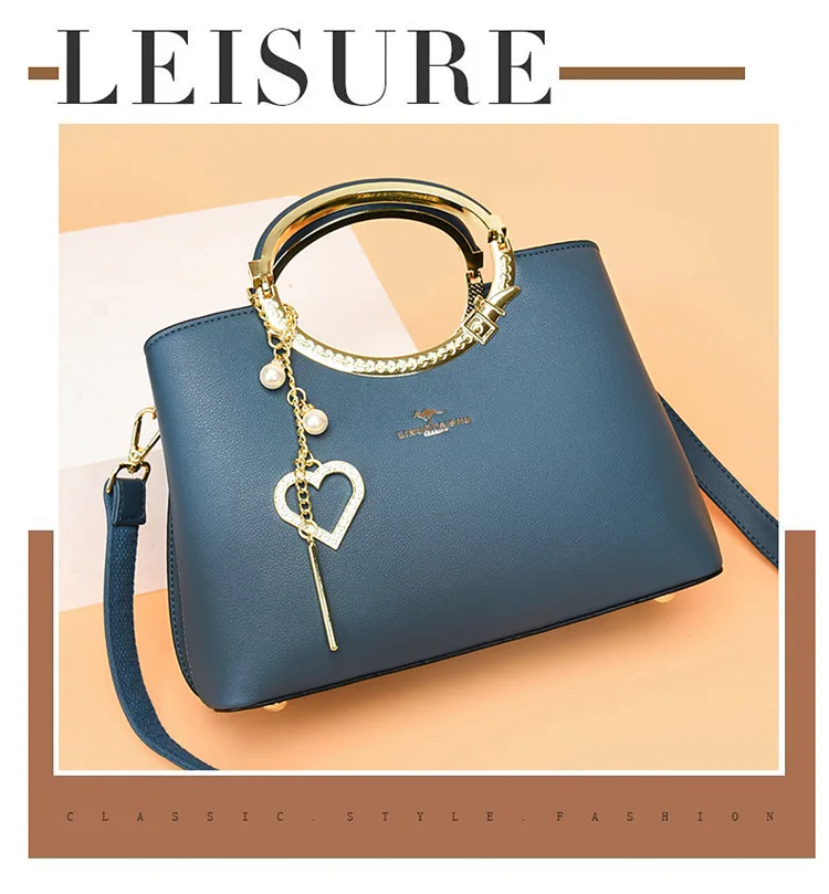 Новая модная яркая женская сумка из мягкой кожи, однотонная Вместительная женская сумка через плечо
Новая модная яркая женская сумка из мягкой кожи, однотонная Вместительная женская сумка через плечо