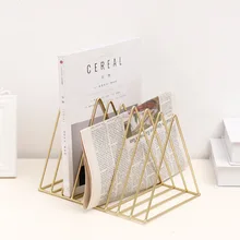 Nordic Ins Iron Golden Triangle Bookshelf Creative Book Magazine Bookends Books Stand Holder Desktop Storage Organizer Shelf
Nordic Ins Iron Golden Triangle Bookshelf Creative Book Magazine Bookends Books Stand Holder Desktop Storage Organizer Shelf
