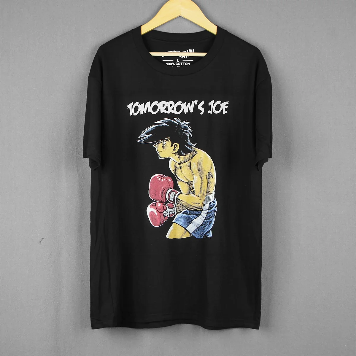 Tomorrow's Joe T-Shirt Anime Ashita no Joe Boxing Manga Yabuki Hajime no Ippo Washed Men Summer Cotton Tee
Tomorrow's Joe T-Shirt Anime Ashita no Joe Boxing Manga Yabuki Hajime no Ippo Washed Men Summer Cotton Tee