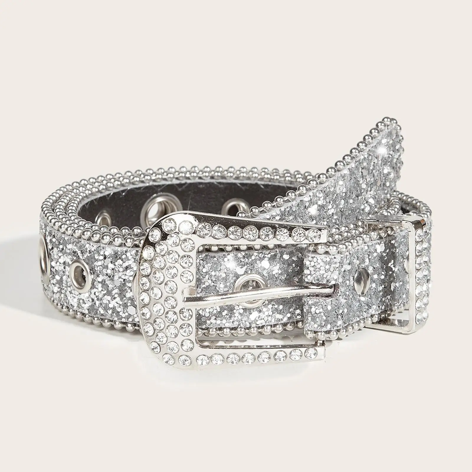Rhinestone Belt Prong Buckle Costume Accessories for Women Men Cowgirl Cowboy Sequin Belt for Skirt Jeans Trousers Pants Dress
Rhinestone Belt Prong Buckle Costume Accessories for Women Men Cowgirl Cowboy Sequin Belt for Skirt Jeans Trousers Pants Dress