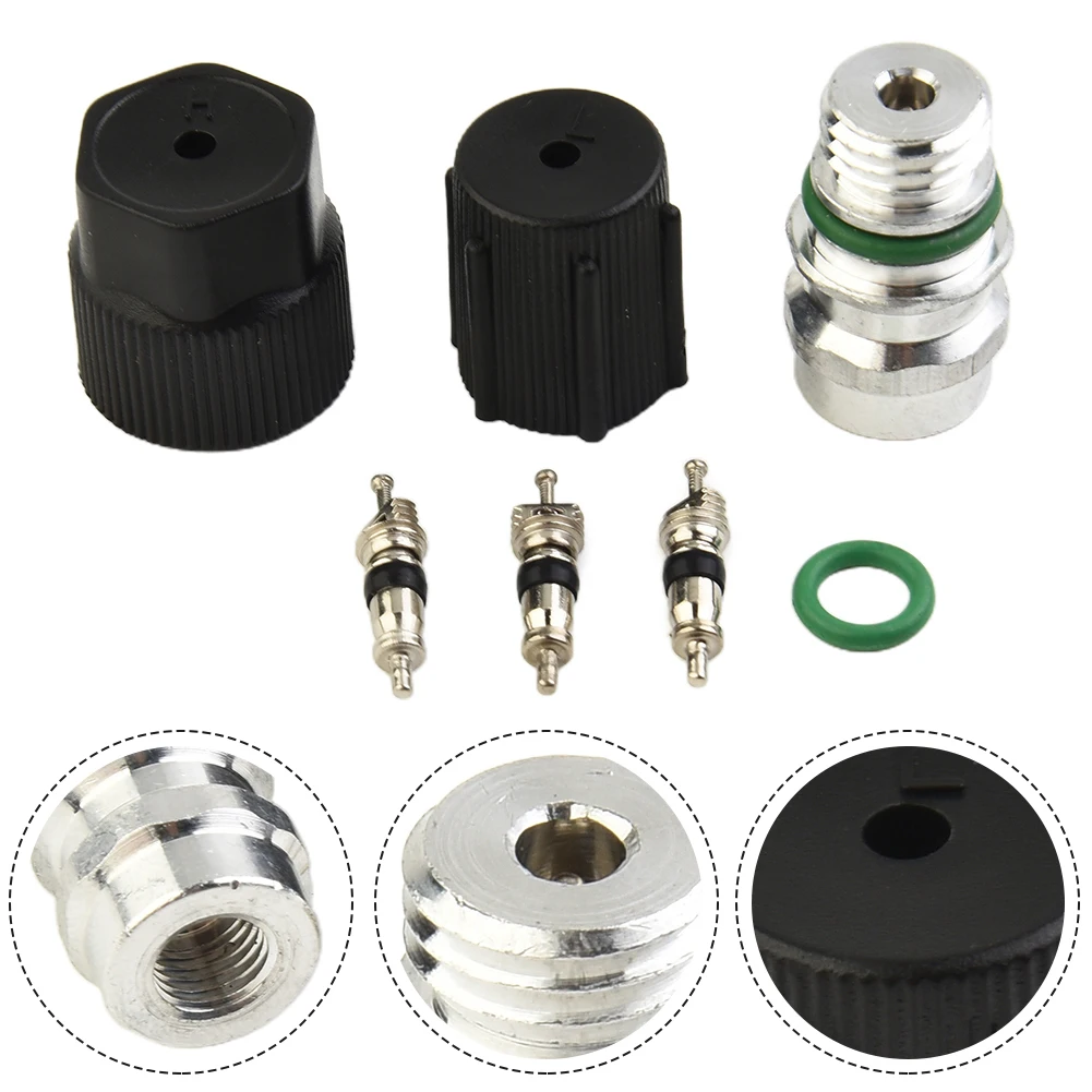 7PCS AC A/C System Cap & Valve Cores Santech Seal Kit Air Conditioning Service R134a Replacement Of All O-rings In A Vehicle's
7PCS AC A/C System Cap & Valve Cores Santech Seal Kit Air Conditioning Service R134a Replacement Of All O-rings In A Vehicle's